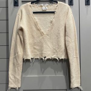Revolve Lovers and Friends Cropped Sweater